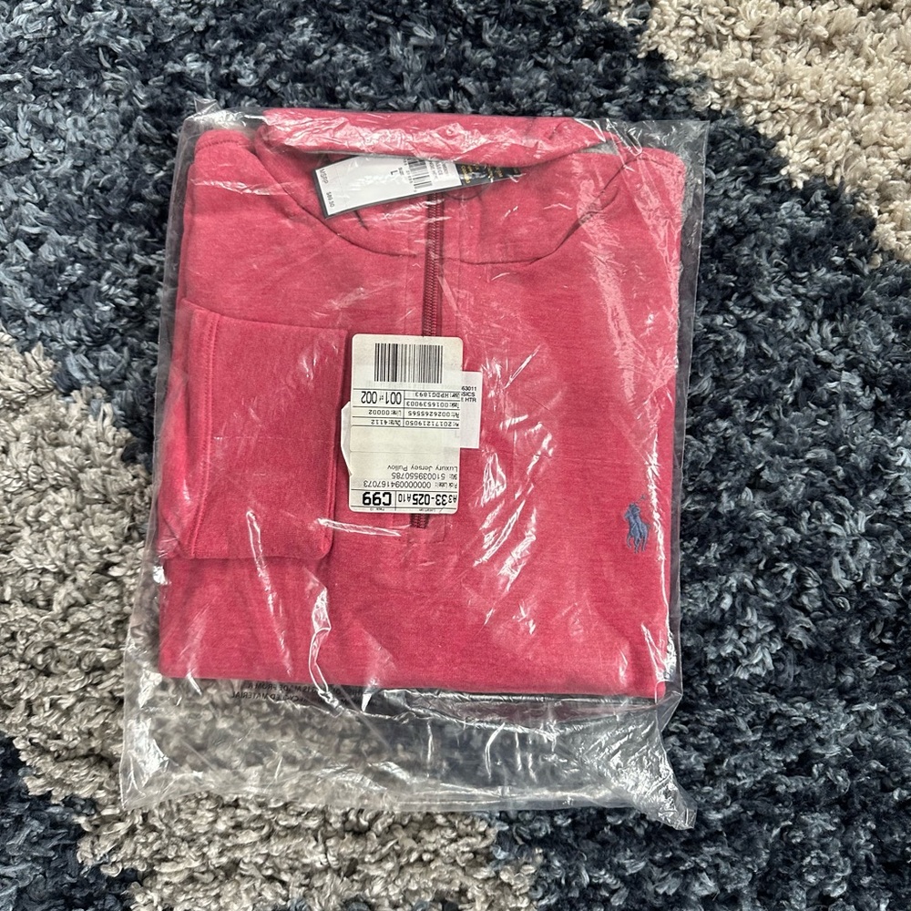Pink Polo Ralph Lauren Zip-Up Jacket